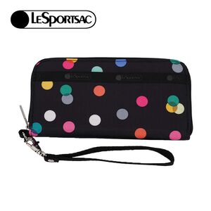 |快速出貨|Lesportsac Tech Wallet Wristlet 腕帶手拿包錢包/ 漂浮氣球 黑色