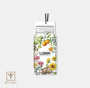 LUMIN SPHERE &times; BY YAN 聯名香氛卡 《 STILL LIGHT 晨光薄霧 》擴香卡 3入
