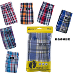 Hang Ten純棉格紋平口褲, , large