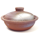 [豐名日本餐具] 六號鍋 伊賀風 手作り  / C06PT0-65, , large