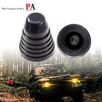 【PA LED】通用型 LED HID 大燈 防塵套 防塵蓋 防塵罩 防水蓋 防水罩 防水套 軟式橡膠 六種尺寸 【小】, , large