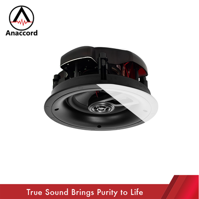 Anaccord 雅那歌音響 IC-62C 6吋懸浮式高音嵌入式天花喇叭 40W變壓器 一對｜