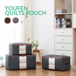 [High-Quality Living] 600D High-Density Oxford Cloth Quilt and Clothing Storage Bag | Quilt Storage | Clothing Storage | Seasonal Storage | 600D Oxford Cloth | Quilt Bag | Clothing Bag, , large