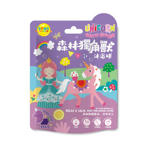 Bomb Bubble森林獨角獸沐浴球-葡萄氣泡