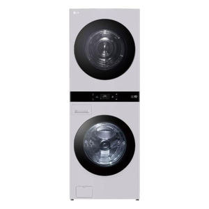 【LG 樂金】22公斤+20公斤 WashTower AI 智控洗乾衣機第二代 珍珠灰 WD-S2220CG加贈LINE九陽多功能料理鍋