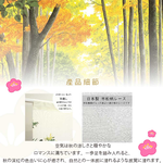 日本製【コスモ】長門簾《秋楓小徑》, , large