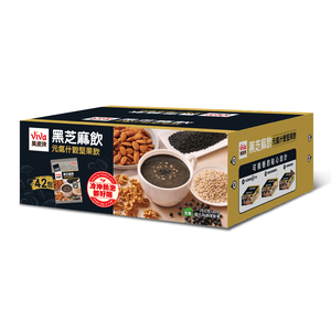 【限量】萬歲牌元氣什穀堅果飲黑芝麻飲拜拜箱28gx42
