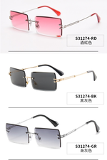 Glasses, 銀框漸灰色, large