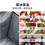 防水保溫袋 保冰袋 方形保溫袋 14L【Ho覓好物】野餐袋 便當袋 購物袋 露營必備 野餐 保冷袋 JP2094, , large