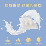 【青鳥家居】防蟎抗菌100%天然乳膠枕 枕頭 乳膠枕 乳膠枕頭 透氣枕頭 透氣枕 人體工學枕 低枕頭, , large