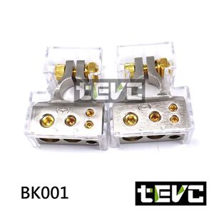 《tevc》BK001 電瓶頭 4路輸出 音響改裝 電池端子 電池頭 電瓶端子 電池樁 電瓶夾頭 汽車音響