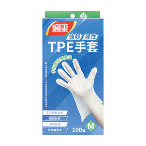 楓康TPE強韌彈性手套(100入)-M