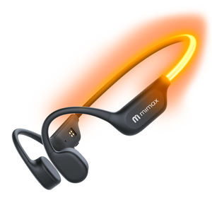 Mimix LED Light Strap Bone Conduction Sports Headphones