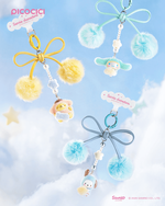 【際洋文化】Sanrio characters茸茸小寶貝系列手機掛鏈Mini, , large