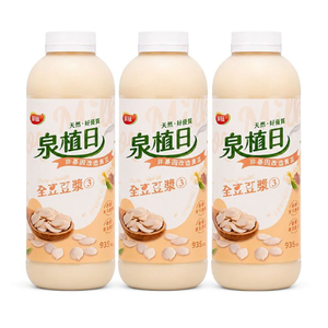 泉植日-全豆豆漿3(杏仁銀耳)  935ml  (3入)