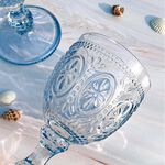 【Lesser&Pavey】彩色高腳杯/浮雕紅酒杯/雕花紅酒杯/紅酒杯/酒杯/香檳杯/玻璃杯/對杯/派對杯/酒杯組, , large