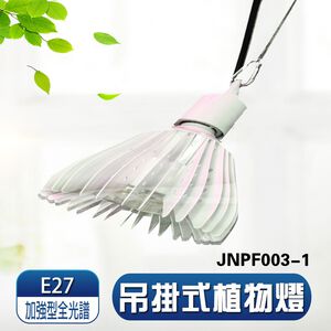 【君沛】40W 加強型光譜 植物燈 抑制徒長 極致光壓 龍舌蘭控型 鹿角蕨 龜背芋 仙人掌上色 吊掛式 E27專業生長燈