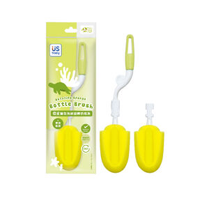 Rotating Sponge Bottle Brush