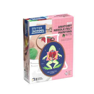 After School - DIY Anatomy Needle Felt Painting Kits