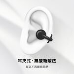 AIWA 愛華 耳夾式真無線藍牙耳機 AT-H06 EDGE, , large
