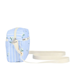 Lesportsac Daniella Crossbody 拉鍊斜背包 側背包 通勤隨身包 送禮 禮物 推薦 女包(茉莉花條紋), , large
