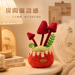 【際洋文化】象皮兔 玫色小菇（盆栽）, , large