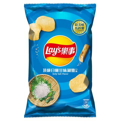 樂事頂級日曬甘味湖鹽口味洋芋片85g