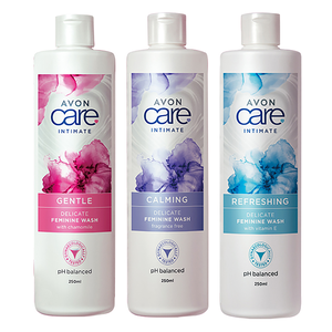 【AVON 雅芳】私密潔浴凝露250ml(平衡舒緩/清新滋潤/柔和淨護)任選3入組