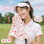 [瑪莎利亞]　日本製【濱文漾】純棉手帕/方巾－櫻花紛飛（3入組）, , large