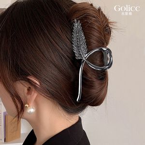 【Gulicc 】古莉可 髮夾 金屬麥穗抓夾