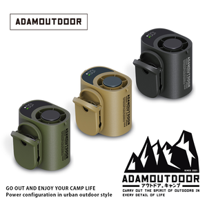 【ADAMOUTDOOR】任意夾冰能扇(夾扇、腰扇)