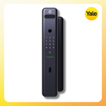 【Yale耶魯】Luna Pro+人臉辨識推拉智能鎖/電子鎖 (星空灰), , large