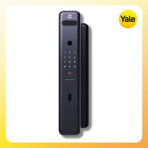 【Yale耶魯】Luna Pro+人臉辨識推拉智能鎖/電子鎖 (星空灰)