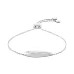 Calvin Klein CK Sculpted 橫水滴柔和線條手鍊 禮物 送禮(35000823), , large