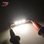 【PA LED】Mazda 3 6 CX3 CX5 保險絲型 29MM 31MM 3晶 SMD LED 白光 化妝燈, , large