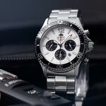 ORIENT 東方錶 Sports 熊貓錶 潛水風格太陽能三眼計時手錶-42.8mm RA-TX0203S, , large