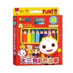 [風車圖書] 兒童繪畫大三角彩色鉛筆-FOOD超人, , large