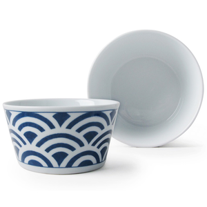 [豐名日本餐具] 5.0"輕量缽 青海波 有田燒 / C05BB0-376-BB