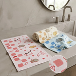 [Kaimei Cotton Industry] 8 in the group, random and excellent, MIT made in Taiwan, cute half-cotton, half-gauze children's towel, pure cotton, soft, comfortable and water-absorbent, , large