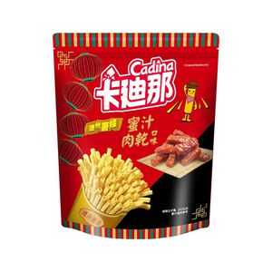 卡迪那德州薯條蜜汁肉乾口味