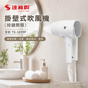 達新牌掛壁式吹風機 (按鍵開關) TS-1899P