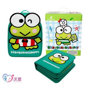 【Warmlove】My First Book蒙特梭利啟蒙布書 - 特別冊 keroppi大眼蛙