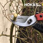 【HOKAS】S841鋁柄專業修枝剪 (園藝剪刀 花剪 剪定鋏 樹枝剪刀 修枝剪刀 樹剪 果樹剪 嫁接剪 採果剪), , large