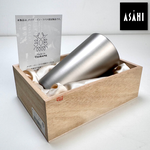 [ASAHI]霞 Kasumi 鈦杯｜純鈦雙層飲用杯（附木盒）240ml｜TW-3, , large