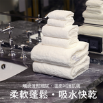 [百鈴]雪尼爾超乾爽舒適巾XS號小方巾-白色-36條(吸水巾/擦巾/抹布/擦手巾/超細纖維/雪尼爾), , large