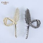【Gulicc 】古莉可 髮夾 金屬麥穗抓夾, , large