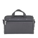LeSportsacMINI DUFFEL CROSSBODY RECYCLED BLACK - 夜幕灰, , large