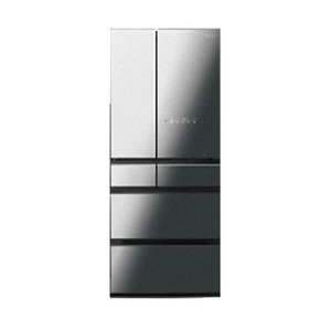 Panasonic 國際牌 600L 日製六門鏡面玻璃變頻電冰箱 鑽石黑 NR-F603WX-X1