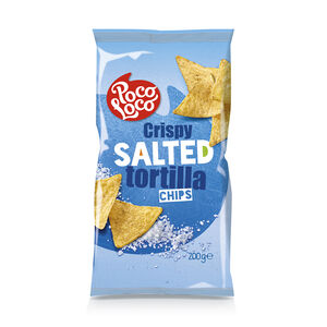 CRISPY SALTED TORTILLA CHIPS
