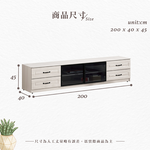 【Hampton 漢汀堡】佐森6.6尺鋁門岩板長櫃, , large